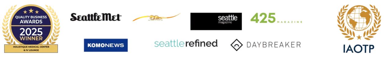 Awards and recognitions earned by Holistique Medical Center in the Seattle and Bellevue regenerative medicine community