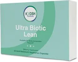 Khosh Ultra Biotic Lean probiotic supplement from the Holistique Home Wellness Collection