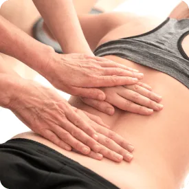 Holistique massage therapist providing manual bodywork in Bellevue