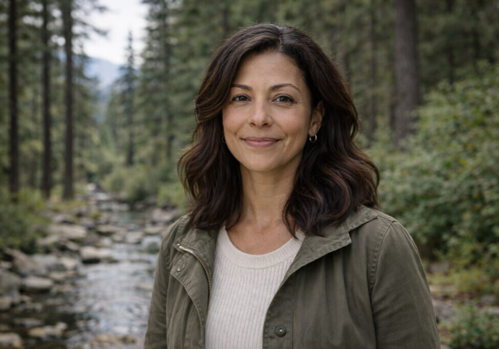 Person walking through a serene forest path, representing wellness and recovery candidates for Therapeutic Plasma Exchange at Holistique Bellevue